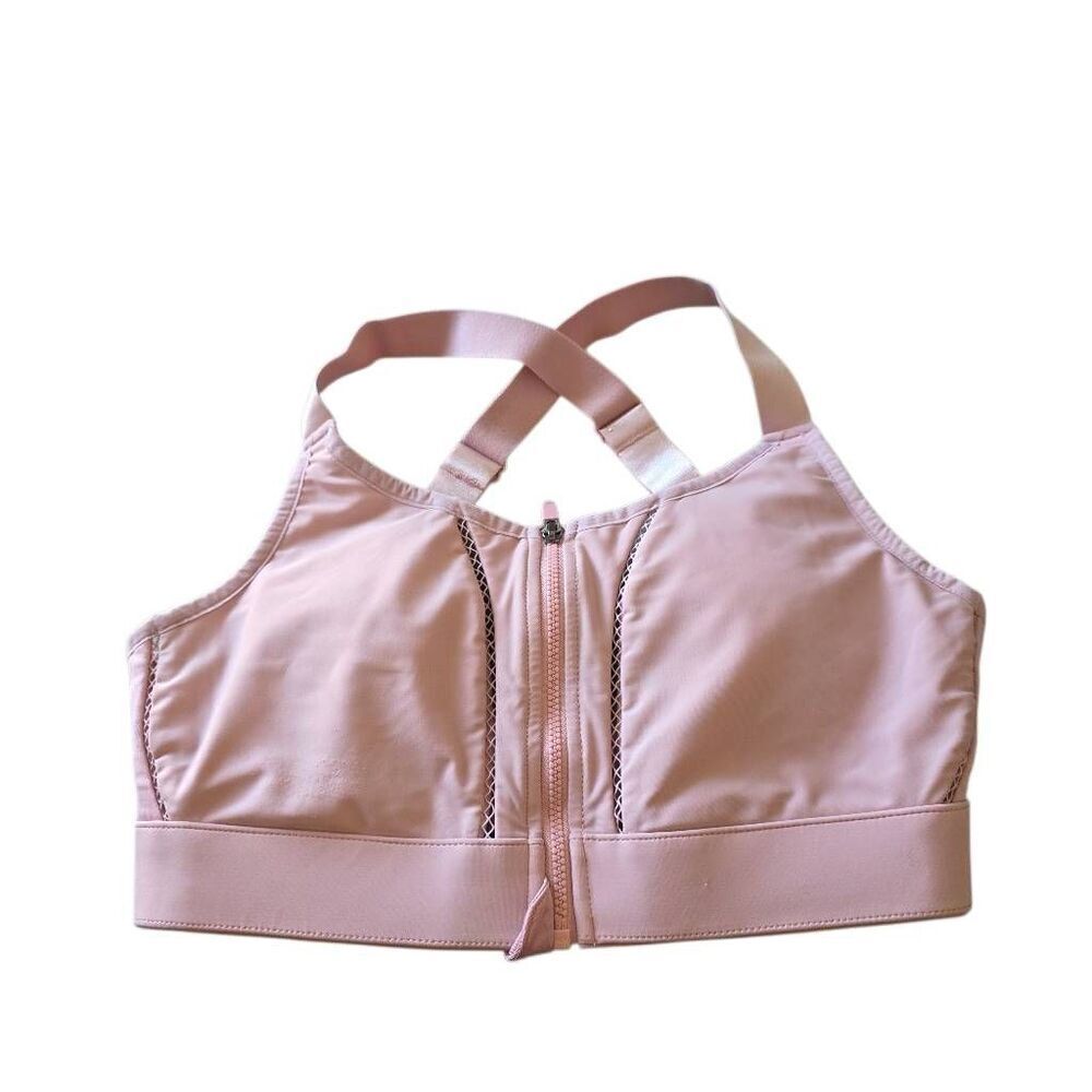 Fabletics womens Sz m pink sport bra